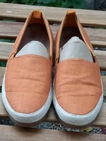 Designer férfi háncstalpas nyári vászon cipő, Mulo