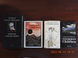 Gabriel Garcia Marquez kötetek eladók