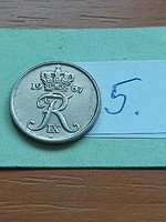 Denmark 10 öre 1967 copper-nickel, ix. King Frederick 5