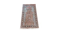 Cashmere silk carpet 160x82 cm