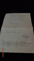 Amatőr rádió- adóállomás  kiteleoítési engedélye  1982 ből