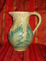 Kidomborodó mintájú váza, kancsó, korsó. 22 cm