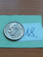 Usa 10 cent dime 1967 franklin d. Roosevelt, copper-nickel 18