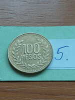 Colombia Colombia 100 pesos 2007 brass, 5