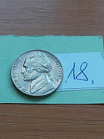 Usa 5 cents 1981 / d thomas jefferson, copper-nickel 18
