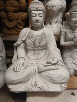 Gyógyító Buddha  65cm kő szobor  Fagyálló MűKő Feng Shui Japán Csobogó kertépítő elem