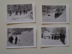 ZA287.9   Régi fotók,  Borbély Ferenc,  Lantos túra Börzsöny Cseh túra  - 1984k  meghívó
