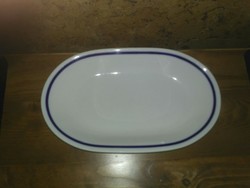 Alföldi blue striped serving dish, serving dish, bowl