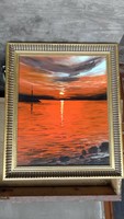 Painting - sunset