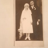 Esküvői fotó XX. század elejéről