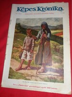 Antik 1926.V. 15. VIII. évfolyam "KÉPES KRÓNIKA " művészeti hetilap újság magazin képek szerinti