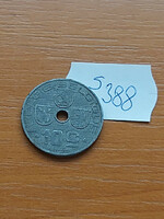 Belgium belgie - belgique 10 centimes 1946 ww ii. Zinc, iii. King Leopold s388