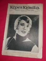 Antik 1926.VI. 25. VIII. évfolyam "KÉPES KRÓNIKA " művészeti hetilap újság magazin képek szerinti
