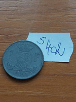 Belgium belgie - belgique 1 franc 1942 ww ii, zinc, iii. King Leopold s402