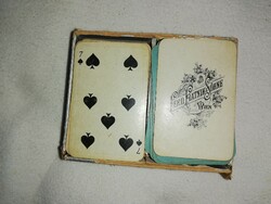 Ferd. Piatnik & Söhne dupla kártyacsomag eredeti dobozában, 1930 körüli