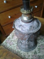 Original Art Nouveau, bronzed lamp