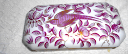 Herendi zova mintás doboz 16 cm X 8 cm