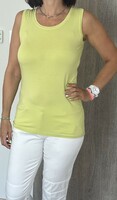 C&a jessica yellow sleeveless cotton top, top