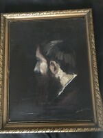 Painting, male portrait