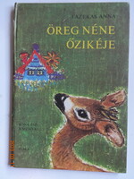 Anna Fazekas: old aunt's deer - old storybook with drawings by Róna Emy (1978)