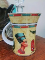Egyptian mug with the image of Nefertiti