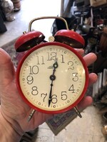 Prime vintage alarm clock, in good condition, 14 cm.