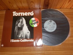 LP Bakelit vinyl hanglemez I Santo California - Torneró