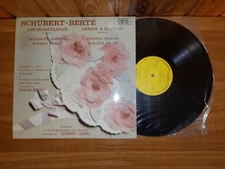 LP Bakelit vinyl hanglemez Schubert - Berté Három A Kislány Részletek