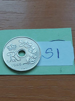 Denmark 25 öre 1969 copper-nickel, ix. King Frederick si