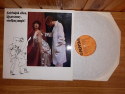 Lp vinyl record against heart problems miss, take tango!