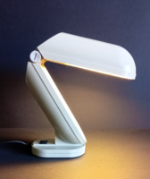 Art-deco bauhaus mid century iconic fase design table lamp made in the 1970s.