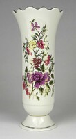 1N680 zsolnay butter-colored porcelain flower vase 20 cm
