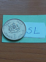 Morocco morocco 1 dinar dirham 1987 ah1407 hassan ii, copper-nickel sl