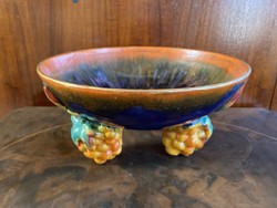 Antique corn ceramic bowl