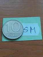 Poland 10 zloty 1987 copper-nickel sm