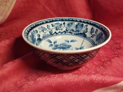 Oriental, blue painted, rare porcelain deep bowl