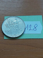 Italy 100 lira 1978, goddess Minerva, stainless steel 128