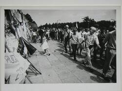 Poland, solidarity around 1981, three large press photos (13x18 cm)