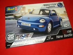 Quality revell vw new beetle - bug model kit set with model car box 1:24 according to the pictures 2.