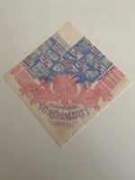 Confiseire vörösmarty budapest architecture restaurant advertisement advertising object antique napkin
