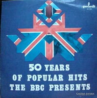 50 Years Of Popular Hits The BBC Presents bakelit LP
