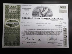 Dillingham Corporation Értékpapir 1968