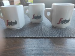Segafredo Zanetti kávés presszó csészék