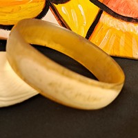 Horn bracelet 1.8 cm