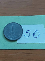 Denmark 1 cent 1967 zinc so