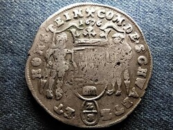German states Schwarzburg-Arnstadt and Sondershausen silver 2/3 Thaler 1676 (id65435)