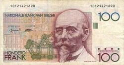 100 Francs 1992-94 Belgium