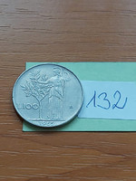 Italy 100 lira 1965, goddess Minerva, stainless steel 132