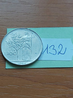 Italy 100 lira 1964, goddess Minerva, stainless steel 132
