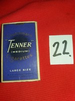 Antik 1930 gyűjthető TENNER cigaretta reklámkártyák Vitorláshajók egyben 22.